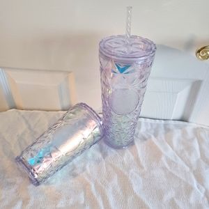 Starbucks Tumblr cups lot of 2 new.